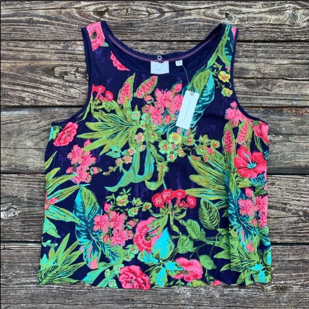 Postmark by Anthropologie | Lille floral tank top